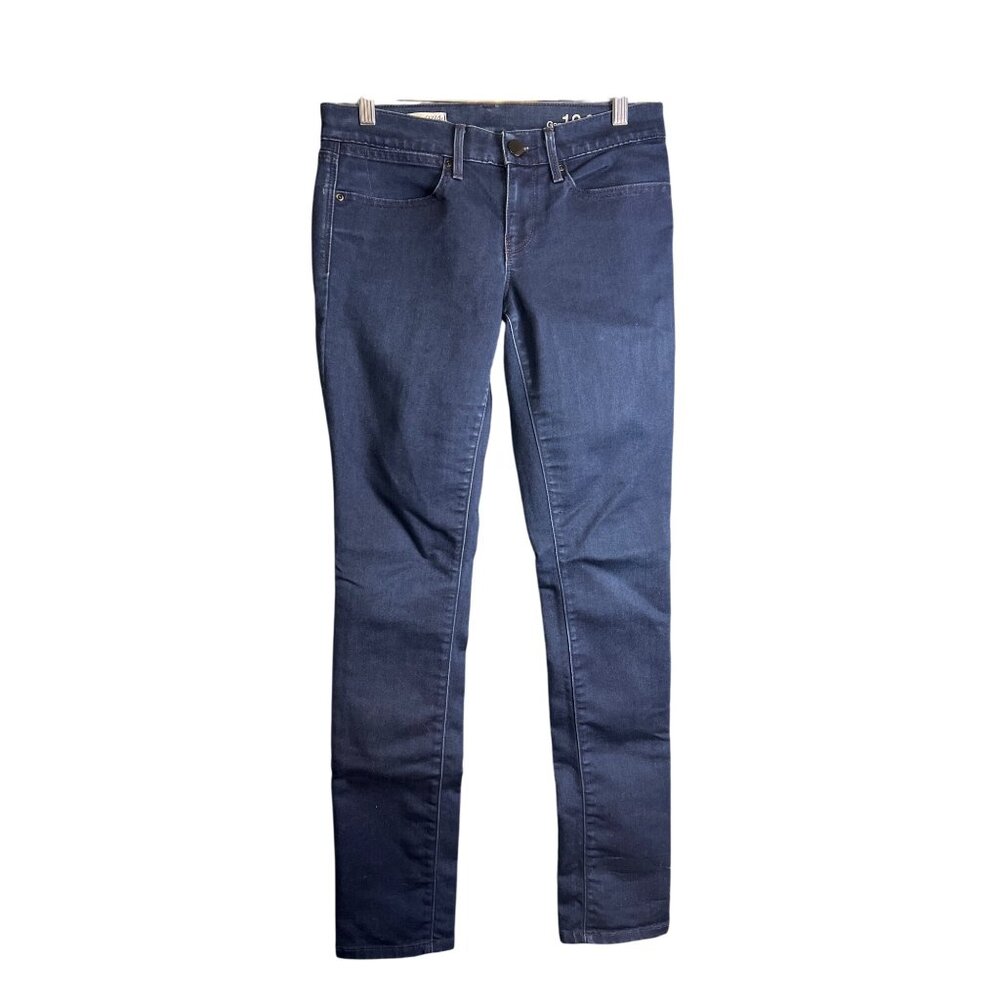 Gap 1969 Dark Wash Always Skinny Jeans Size 27/4 Womens Denim Mid-Rise Stretch